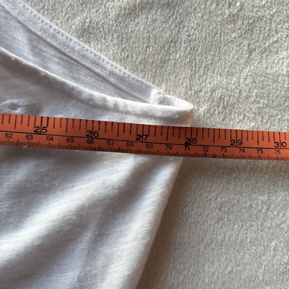 NWT TORRID Long White Tank Top - Picture 4 of 10